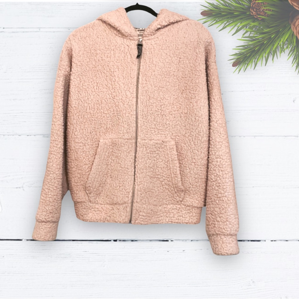 NWOT Victoria’s Secret PINK Teddy Bear Fleece Hoodie